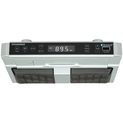 SYLVANIA(R) SKCR2810BT Bluetooth(R) Under-Cabinet Kitchen Radio