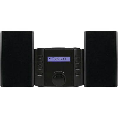 SYLVANIA(R) SRCD804BT Bluetooth(R) CD Microsystem with Radio
