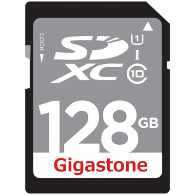 Gigastone(R) GS-SDXCU1128G-R Class 10 UHS-1 Card (SDXC(TM); 128GB)
