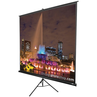 Elite Screens T136UWS1 Tripod Series Projection Screen (1:1 Format; 136""; 96"" x 96"")