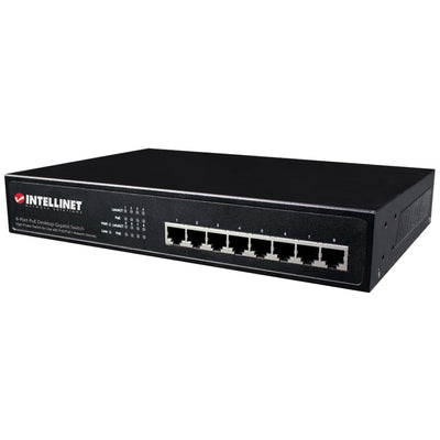 Intellinet Network Solutions(R) 560641 8-Port PoE+ Gigabit Ethernet Switch
