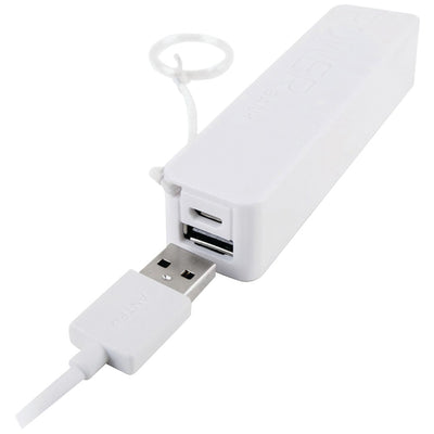 iEssentials(R) IE-PB-WT 2,600mAh Battery Bank (White)