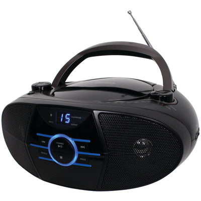 JENSEN(R) CD-560 Portable Stereo CD Player with AM/FM Stereo Radio & Bluetooth(R)