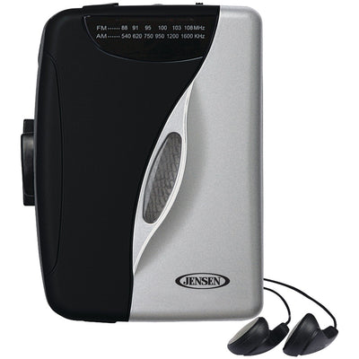 JENSEN(R) SCR-68C Stereo Cassette Player with AM/FM Radio