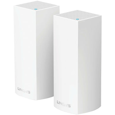 Linksys(R) WHW0102 Velop(R) Intelligent Mesh(TM) Wi-Fi(R) System, 2 pk