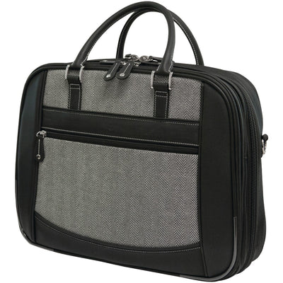 Mobile Edge(R) MESFEBHL 16"" Herringbone Large Checkpoint Friendly Notebook Bag