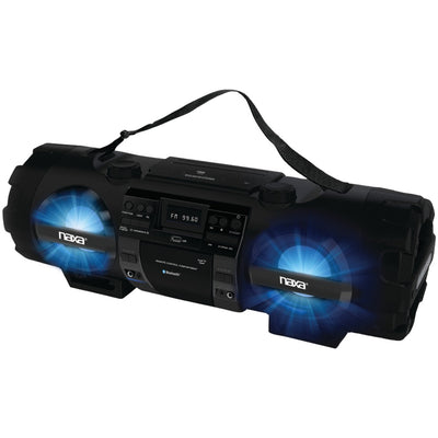 Naxa(R) NPB-262 CD/MP3 Bass Reflex Boom Box & PA System with Bluetooth(R)