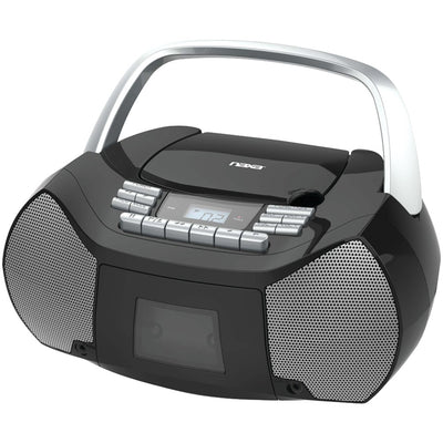 Naxa(R) NPB-268 Portable CD/Cassette Boom Box