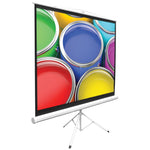 Pyle Home(R) PRJTP84 Floor-Standing Portable Tripod Manual Projector Screen (84"")