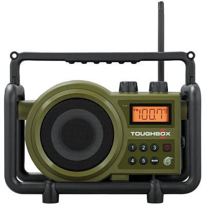 Sangean TB-100 TOUGHBOX FM/AM/Aux Ultra-Rugged Digital Rechargeable Radio