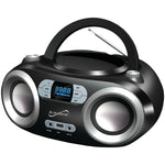 Supersonic(R) SC-509BT BLACK Portable Bluetooth(R) Audio System (Black)