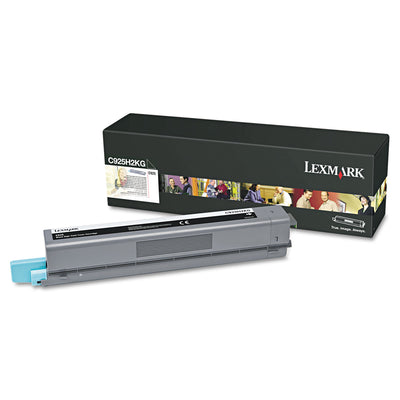 C925h2kg High-Yield Toner, 7,500 Page-Yield, Black