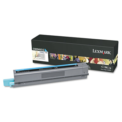 C925h2cg High-Yield Toner, 7,500 Page-Yield, Cyan