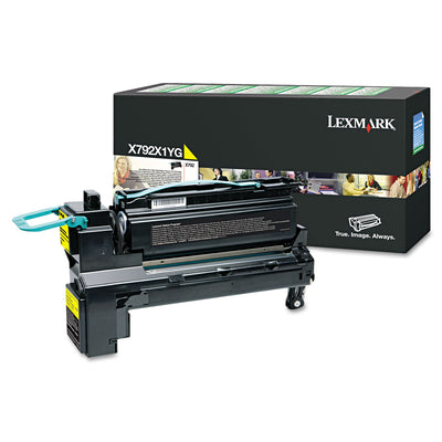 X792x1yg Extra High-Yield Toner, 20,000 Page-Yield, Yellow