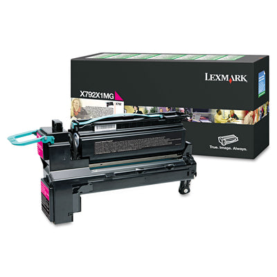 X792x1mg Extra High-Yield Toner, 20,000 Page-Yield, Magenta