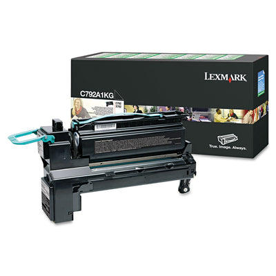 C792a1kg Toner, 6,000 Page-Yield, Black