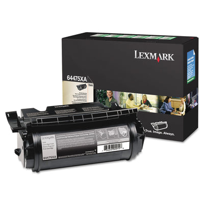 64475xa Toner, 55000 Page-Yield, Black
