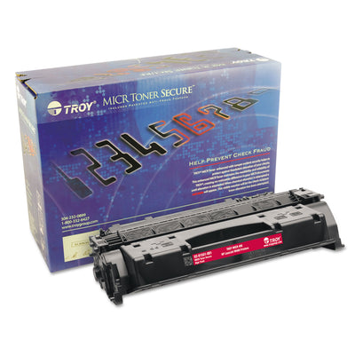 0281551001 80x High-Yield Micr Toner Secure, 6800 Page-Yield, Black