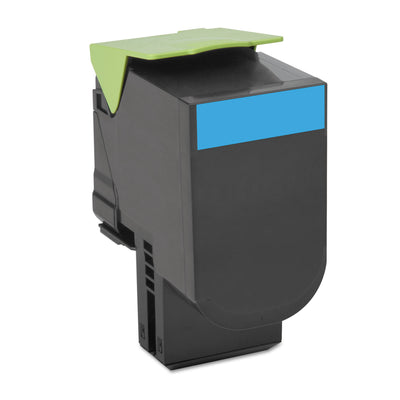 70c1hc0 (lex-701hc) High-Yield Toner, 3000 Page-Yield, Cyan