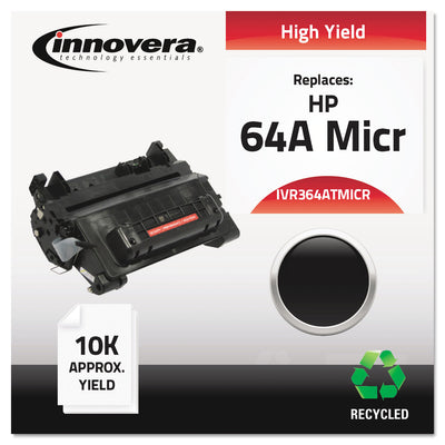 Remanufactured Cc364a(m) (64am) High-Yield Micr Toner, Black