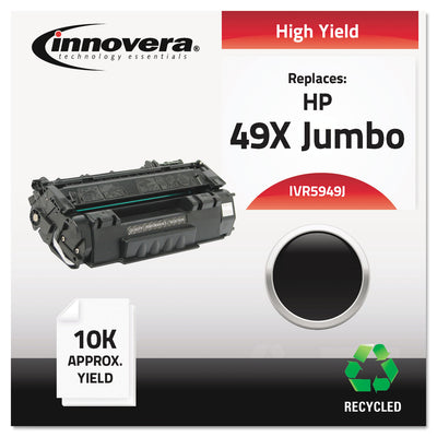 Remanufactured Q5949x(j) (49xj) High-Yield Toner, Black