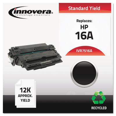 Remanufactured Q7516a (16a) Toner, Black