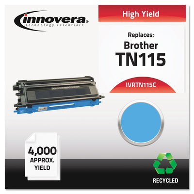 Remanufactured Tn115c High-Yield Toner, Cyan
