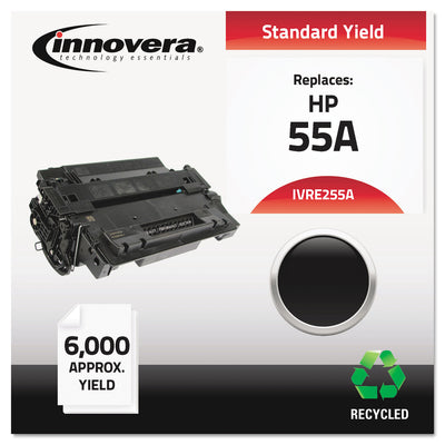 Remanufactured Ce255a (55a) Toner, Black
