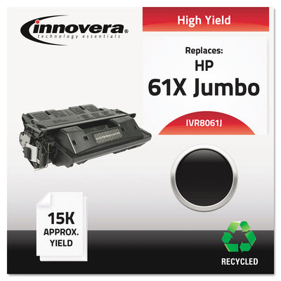 Remanufactured C8061x(j) (61xj) Extra High-Yield Toner, Black