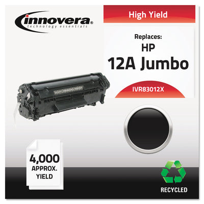 Remanufactured Q2612x (12aj) Extra High-Yield Toner, Black