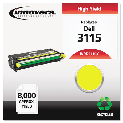 Remanufactured 310-8401 (3115) High-Yield Toner, Yellow