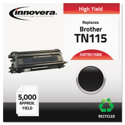 Remanufactured Tn115bk High-Yield Toner, Black