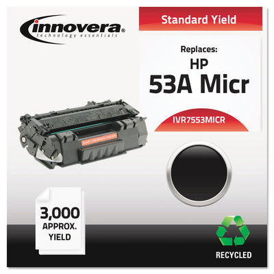 Remanufactured Q7553a(m) (53am) Micr Toner, Black