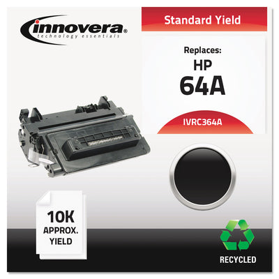 Remanufactured Cc364a (64a) Toner, Black