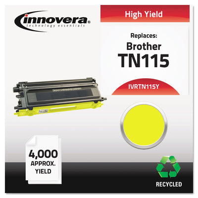 Remanufactured Tn115y High-Yield Toner, Yellow