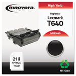 Remanufactured 64015ha (t640) High-Yield Toner, Black