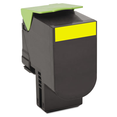 80c10y0 Toner, 1000 Page-Yield, Yellow