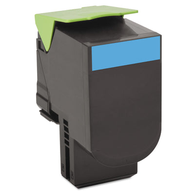 80c10c0 Toner, 1000 Page-Yield, Cyan