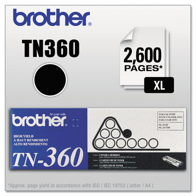 Tn360 High-Yield Toner, Black