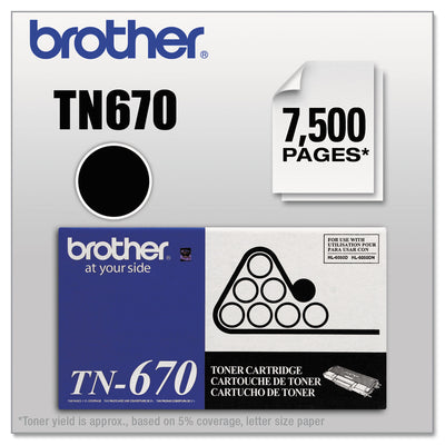 Tn670 High-Yield Toner, Black