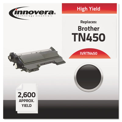 Remanufactured Tn450 High-Yield Toner, Black
