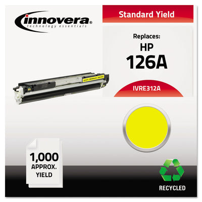 Remanufactured Ce312a (126a) Toner, Yellow