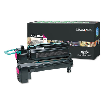 X792x4mg (x792) Extra High-Yield Toner, 20000 Page-Yield, Magenta