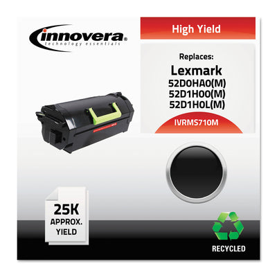 Remanufactured 52d0ha0 (ms710m) High-Yield Micr Toner, Black