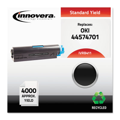 Remanufactured 44574701 (b411) Toner, Black