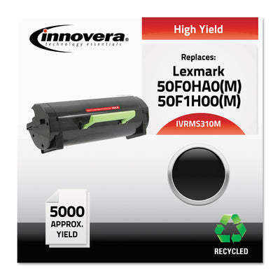 Remanufactured 50f0ha0 (ms310m) High-Yield Micr Toner, Black