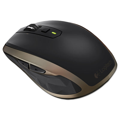 Anywhere Mouse Mx, Wireless, Glossy Finish, Black