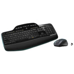 Mk710 Wireless Desktop Set, Keyboard/mouse, Usb, Black