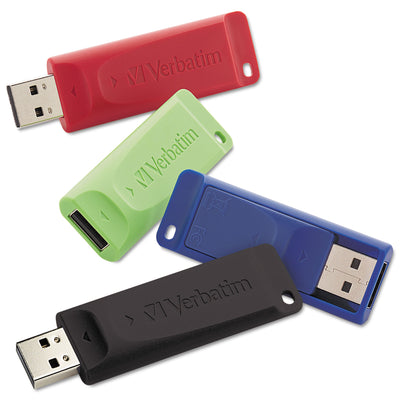 Store 'n' Go Usb 2.0 Flash Drive, 16gb, 4/pack