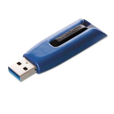 V3 Max Usb 3.0 Drive, 64gb, Blue